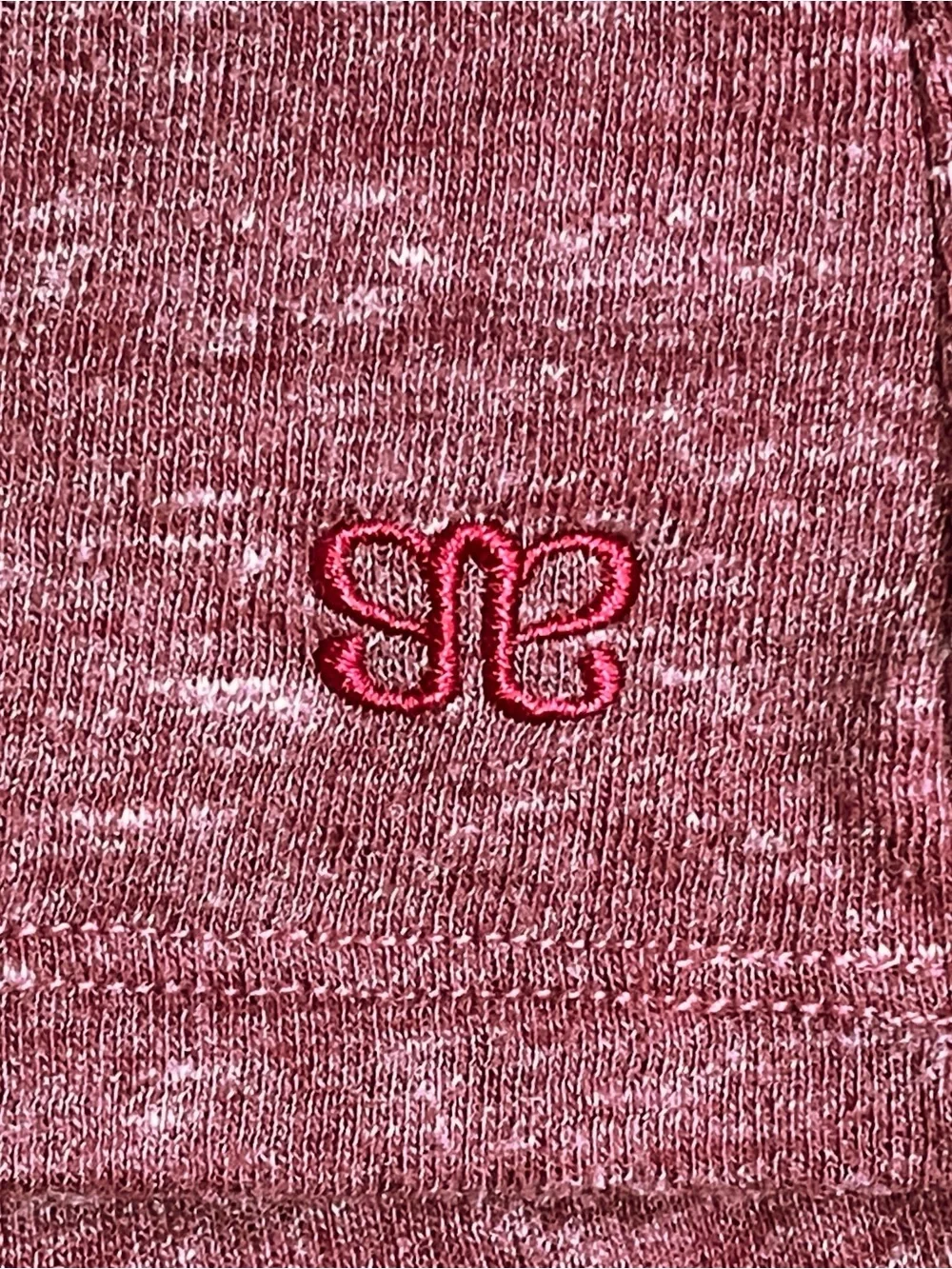 Albion Fit Cabin Fever Pajama Lounge Set Sz Medium Heather Maroon Henley Joggers